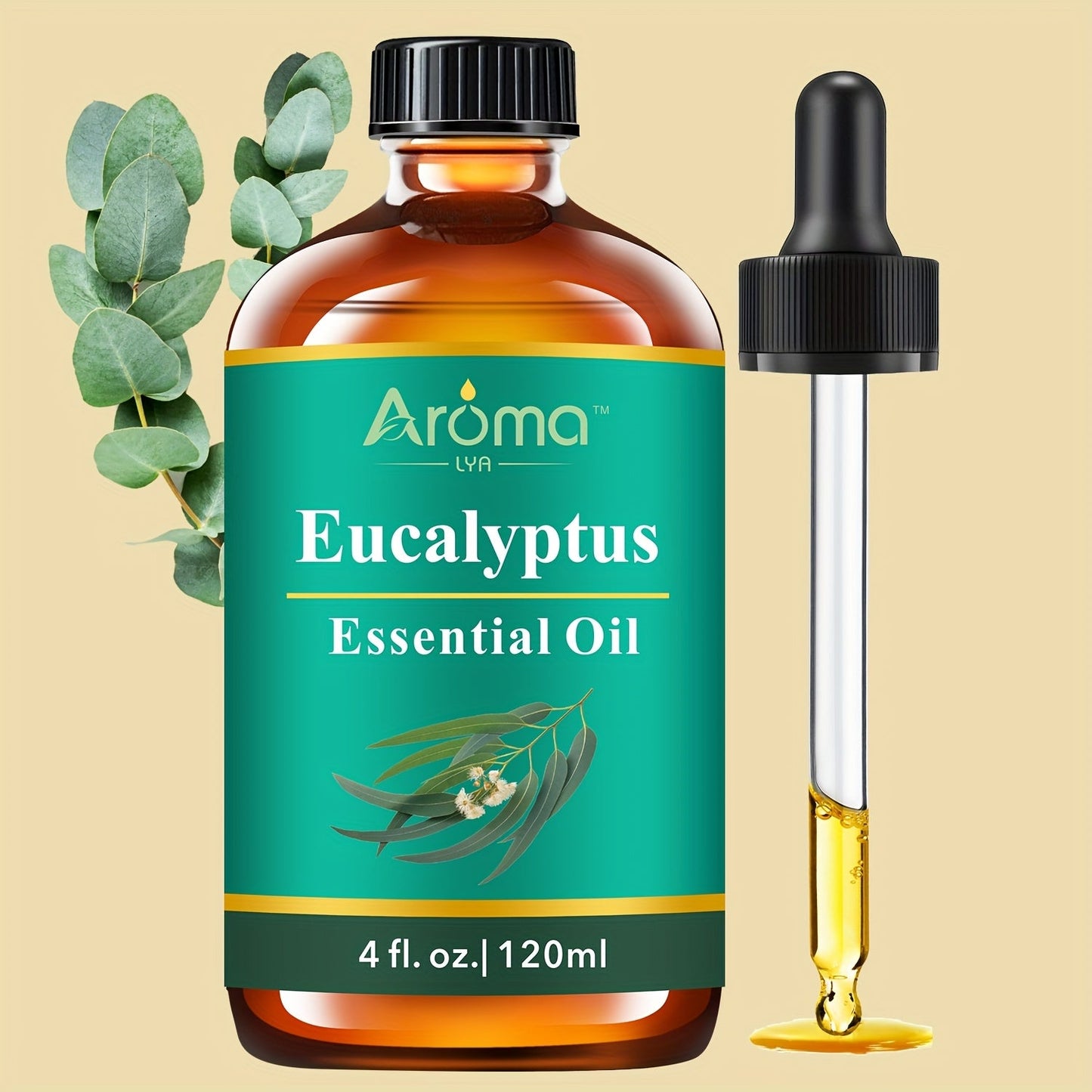 Essential Oil 118ml Multi-Scent Selection with Lavender, Tea Tree, Citrus and Herbal Options
