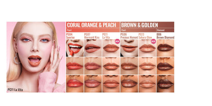 Lipstick Set, Oulac 3-Piece Metallic Finish Collection with Set 4 or Set 5 Color Selections