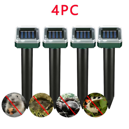 Solar Outdoor Lights for Garden, LED Landscape Path Lights IP44 Waterproof, Solar Lawn Projection Lights for Yard Courtyard Patio, 2/4/6/8/10 Pack Christmas Holiday Decor
