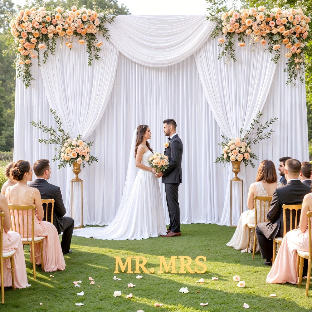 Two-Piece Photography Backdrop Curtain Set, 59 x 118 Inches per Panel, with Rod Pockets and Color Options
