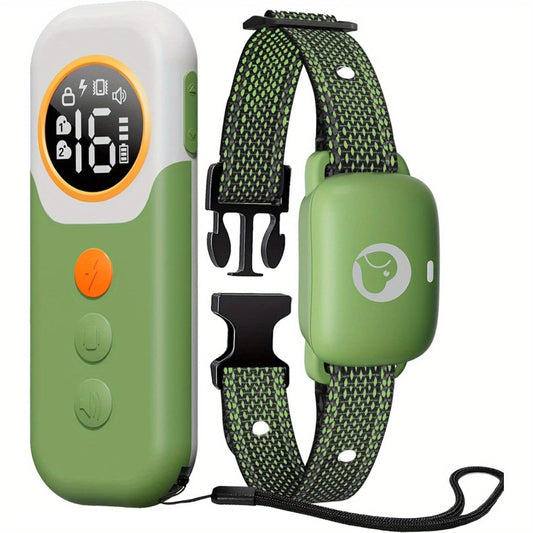 Remote Dog Training Collar 2600Ft with Beep Vibration & Safe Shock – Rechargeable Electric Collar for 1 or 2 Dogs Small Medium Large