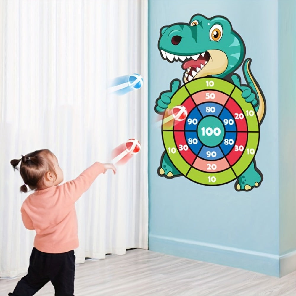 Catapult Sticky Ball Game Set for Kids – Parent-Child Interactive Throwing Toy with Target, Educational STEM Puzzle Activity for Boys Girls Ages 6 7 8 9 10+, Birthday Gift Indoor Outdoor Play