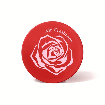 Car Air Freshener 2-Pack Solid Fragrance Jars in Cherry, Lavender, Lime, Rose or Sweet Orange