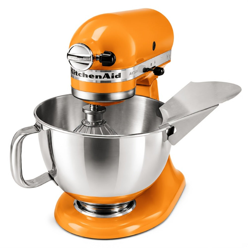 Stainless Steel Stand Mixer Pouring Chute for Select 4.5–8 Qt Tilt-Head and Bowl-Lift Mixers