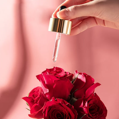 Rose Essential Oil Face and Body Moisturizer with Squalane and Avocado Oil in One Checkout Option