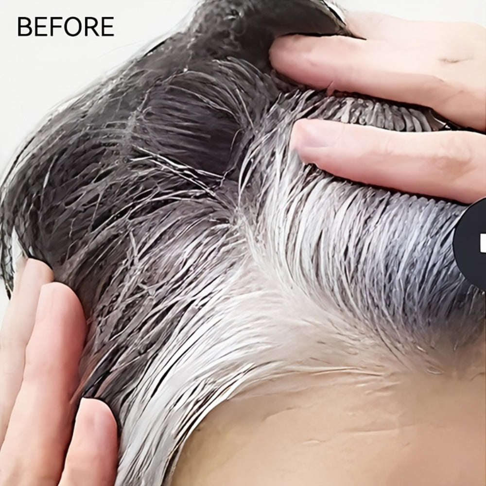 Gray Root Touch-Up Stick with Built-in Comb — Waterproof Sweatproof Instant Gray Coverage | Easy Twist Applicator | Plant-Based Squalane & Glycerin | 3 Shades | 1 or 2 Pack | On-the-Go