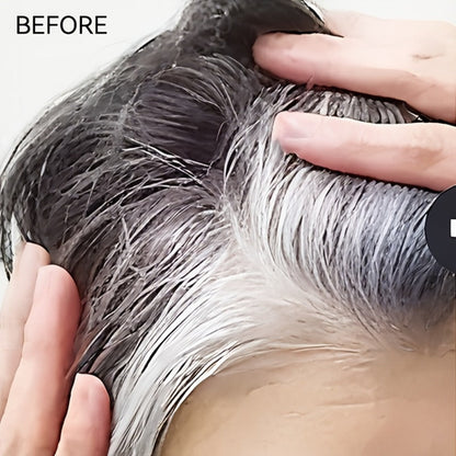 Gray Root Touch-Up Stick with Built-in Comb — Waterproof Sweatproof Instant Gray Coverage | Easy Twist Applicator | Plant-Based Squalane & Glycerin | 3 Shades | 1 or 2 Pack | On-the-Go