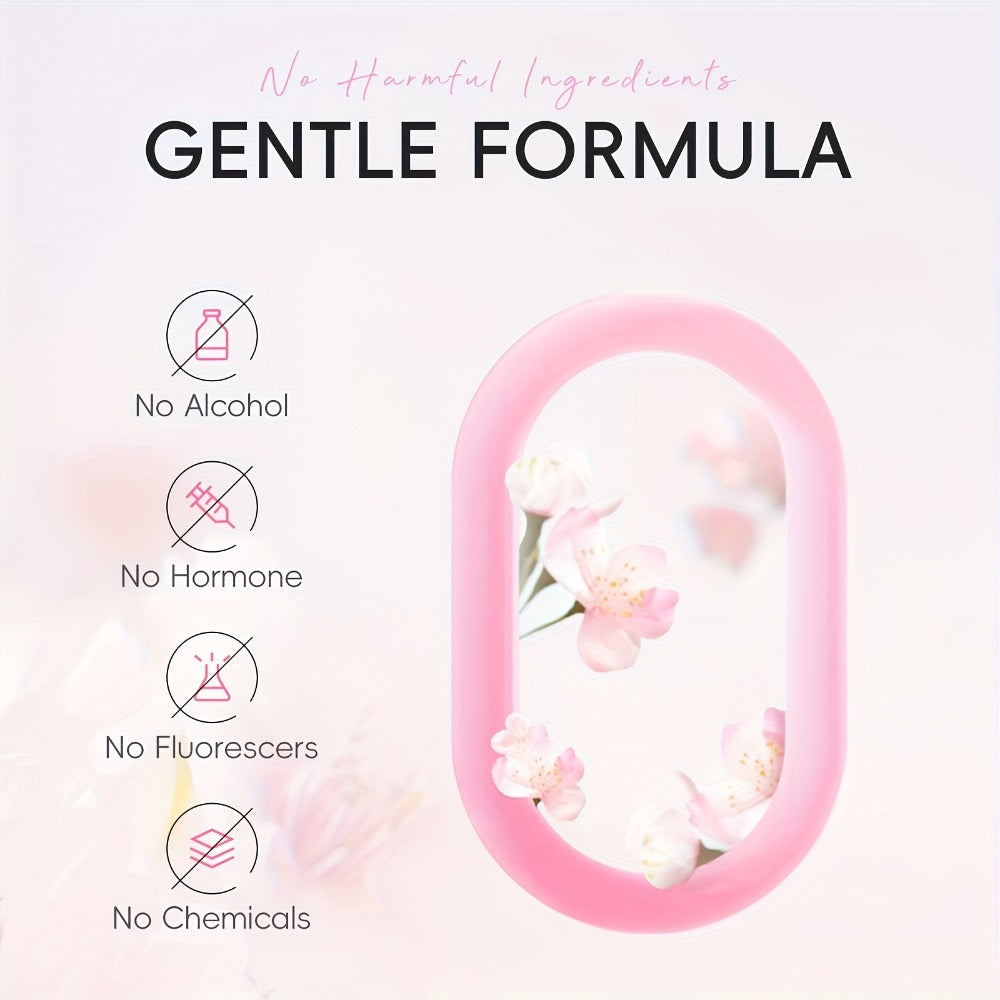 LAIKOU Sakura Sheet Mask 40-Pack with 25g Pouches, Sakura Extract and Rice Ferment Filtrate Labels