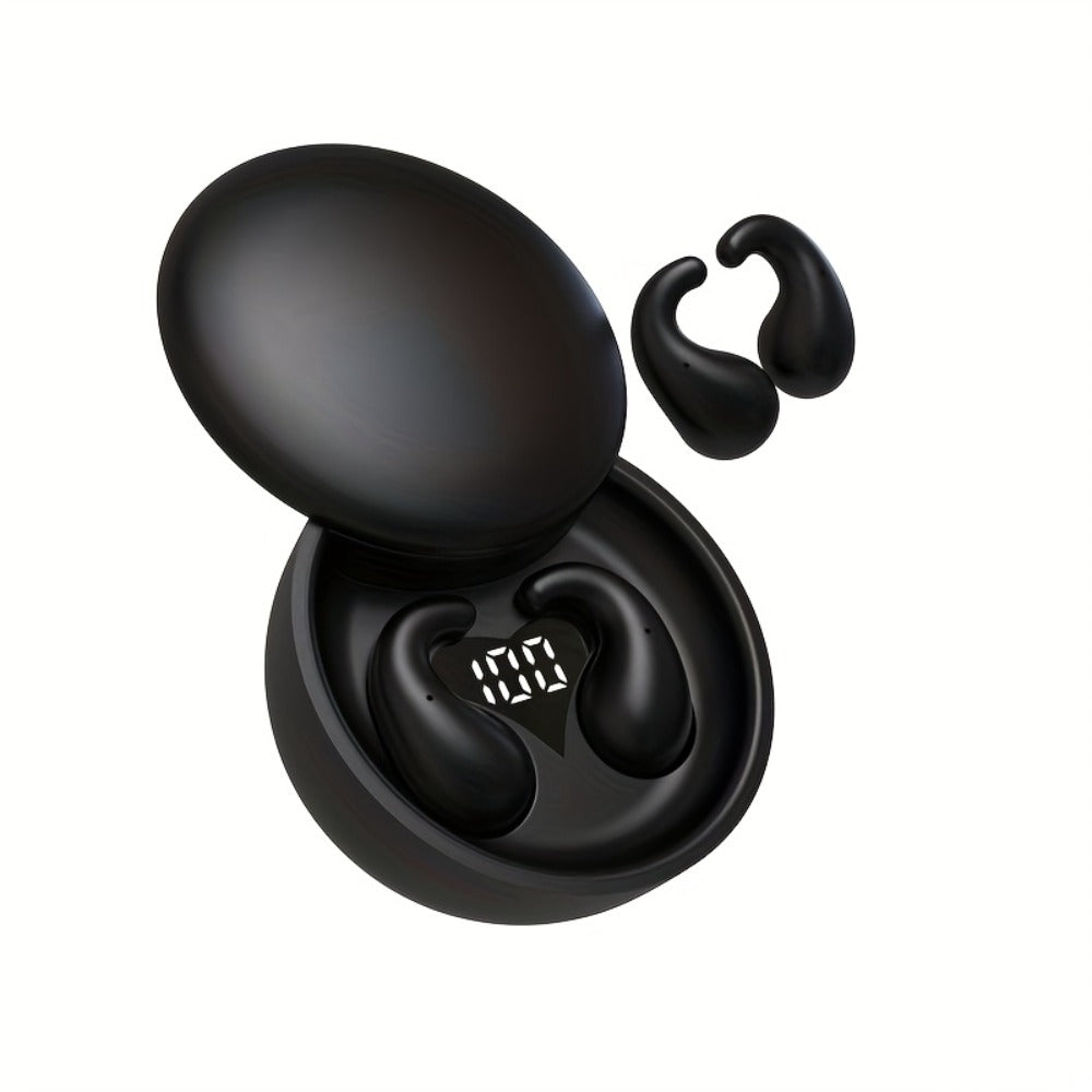Invisible Sleep Earbuds Bluetooth 5.4 Ultra Thin Mini Wireless Earphones – No Latency Gaming Intelligent Noise Reduction Ultra Long Battery Life Comfortable In-Ear for Side Sleepers Work Travel