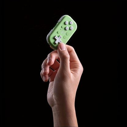 8BitDo Micro Bluetooth Gamepad Pocket Mini Controller for Nintendo Switch Android Raspberry Pi - Keyboard Mode Support Green, Ultra-Compact Wireless Gaming Controller