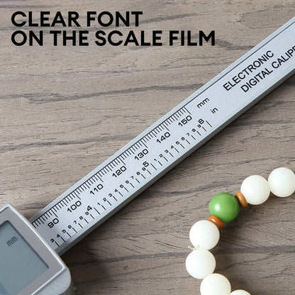Digital Vernier Caliper with 150 mm Range, Inch/Millimeter Display and 237 mm Overall Length