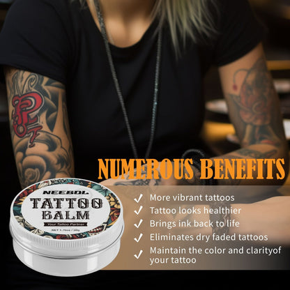 Tattoo Green Soap Concentrated Cleaning Solution 8.5oz with Squeeze Bottle Skin Prep Before During & After Tattooing Moisturizing Balm Lint-Free Wipes for Artists & PMU
