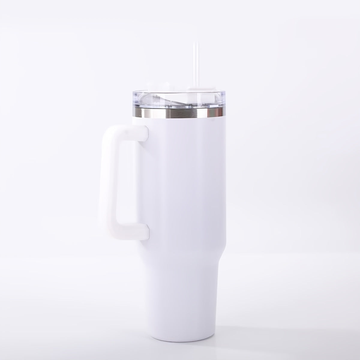 40 oz Insulated Stainless Steel Tumbler with Handle and Straw Lid in 15 Checkout Color Options