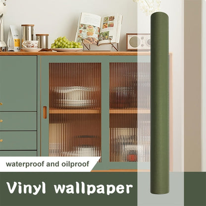 Matte Green Peel-and-Stick Wallpaper Roll, 23.62 x 118.1 Inch Self-Adhesive Removable Contact Paper