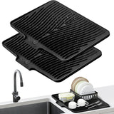 Large Black 2-Piece Set: 34.5*19in (2PCS)