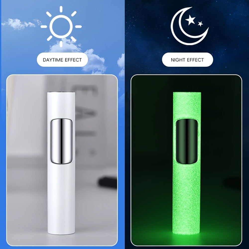 Windproof Blue Flame Lighter – Creative Adjustable Flame Torch Lighter for Outdoor BBQ, Camping, Candles & Cigars, Stylish Gift for Men & Friends (No Butane Included)