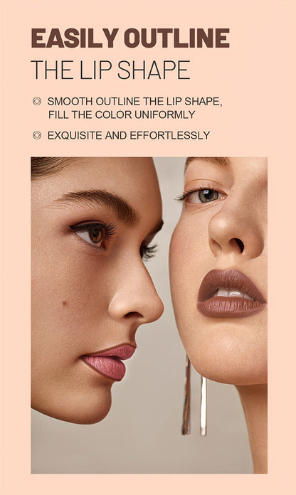 Full Coverage Matte Lipstick Set 6 Shades Waterproof Long-Lasting Non-Fading – Velvet Paste Formula Orange Brown Pink Purple Red Lip Color for All Skin Tones Daily Wear Gift Women