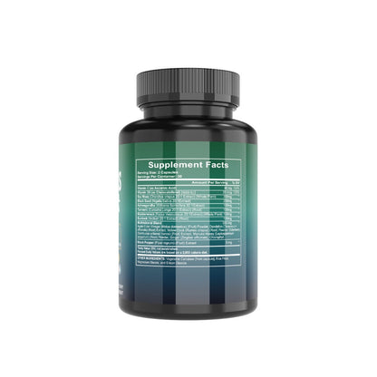 Herbal Supplements with DREAMOSE Label, Sea Moss Blend Capsules, 3 Bottles and 180 Capsules Total