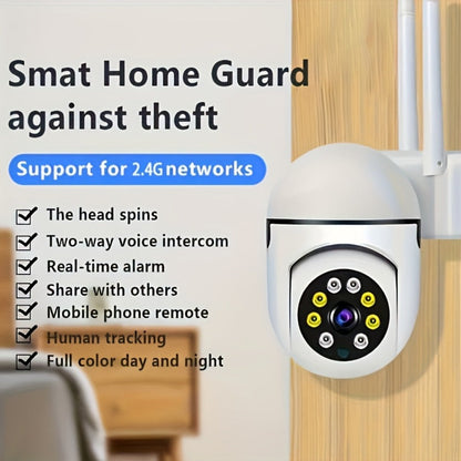 Indoor Security Camera 6-Pack with 1080P Video, 355° Pan-Tilt, Night Vision and USB Power Setup