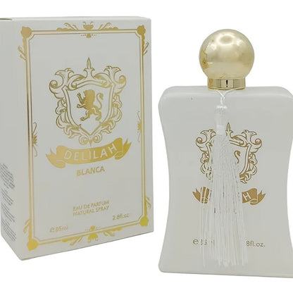 Women's Perfume Delilah Blanca 26416 with Fresh Aromatic Profile in a White Presentation Box
