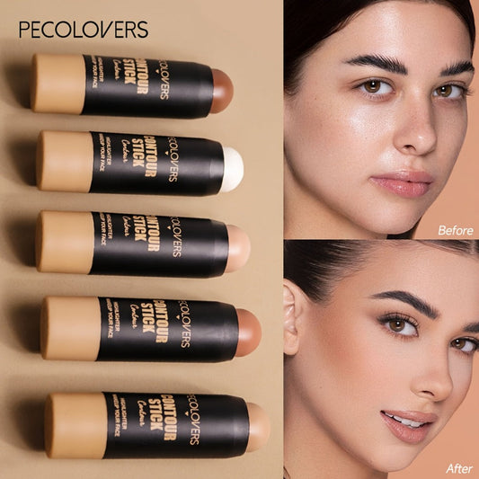 Concealer Cream Set 5 Shades Full Coverage for Dark Circles Pores Blemishes — Buildable Silky Smooth Formula, Natural Finish Face & Body Makeup Concealer for Women