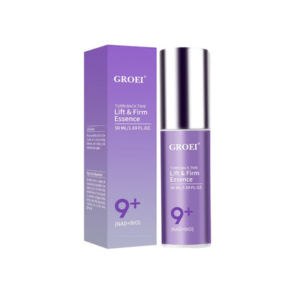 Face Serum NAD+ and NMN Bio Boosting Purple Pump Bottle with One Source-Listed Formula Option