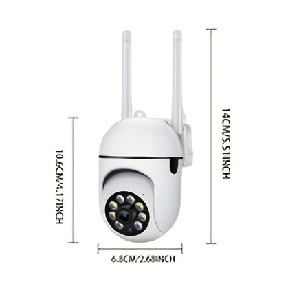 Indoor Security Camera 6-Pack with 1080P Video, 355° Pan-Tilt, Night Vision and USB Power Setup