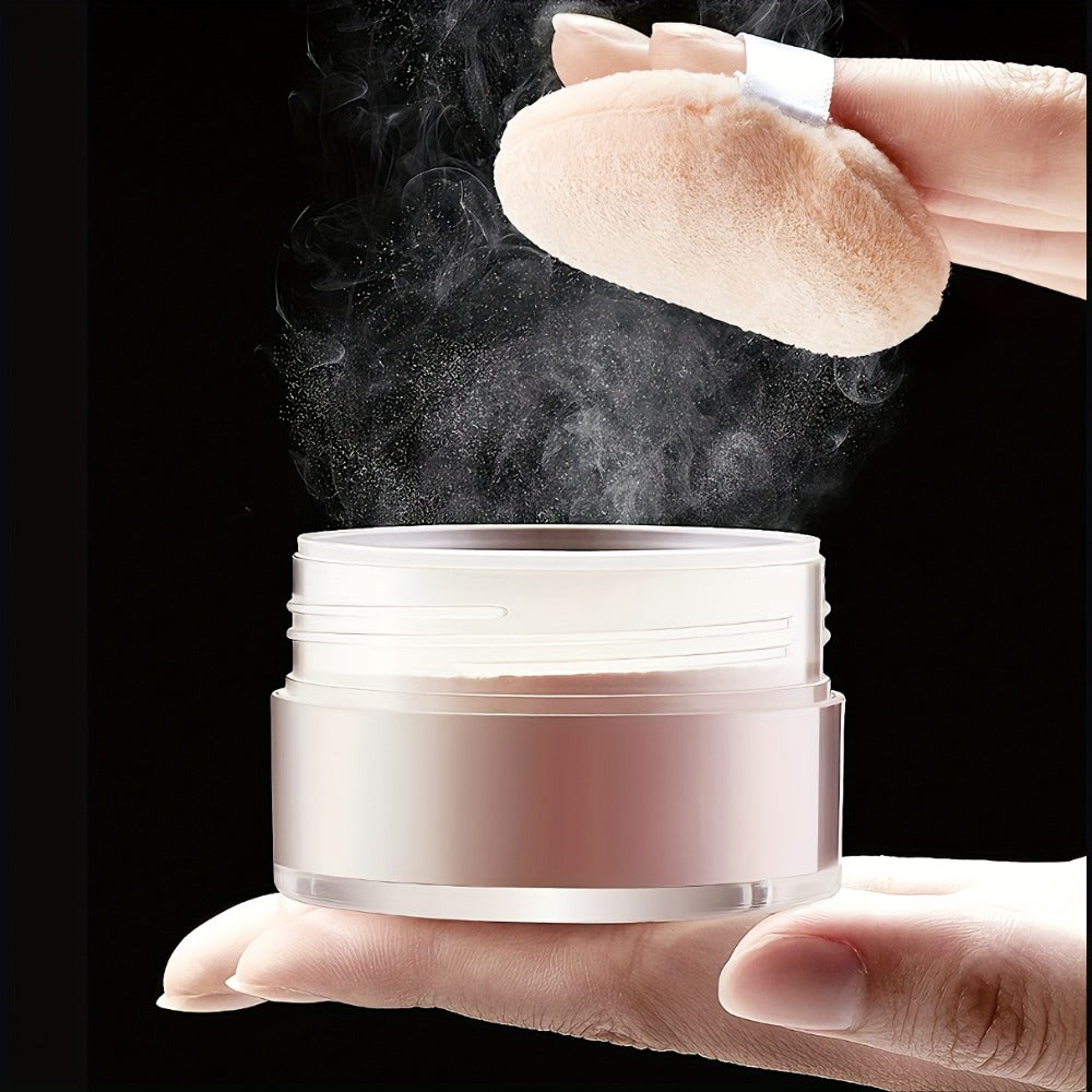 BB Cream Foundation and Setting Powder Set with Brush, Powder Puff and Three Source-Labeled Shades