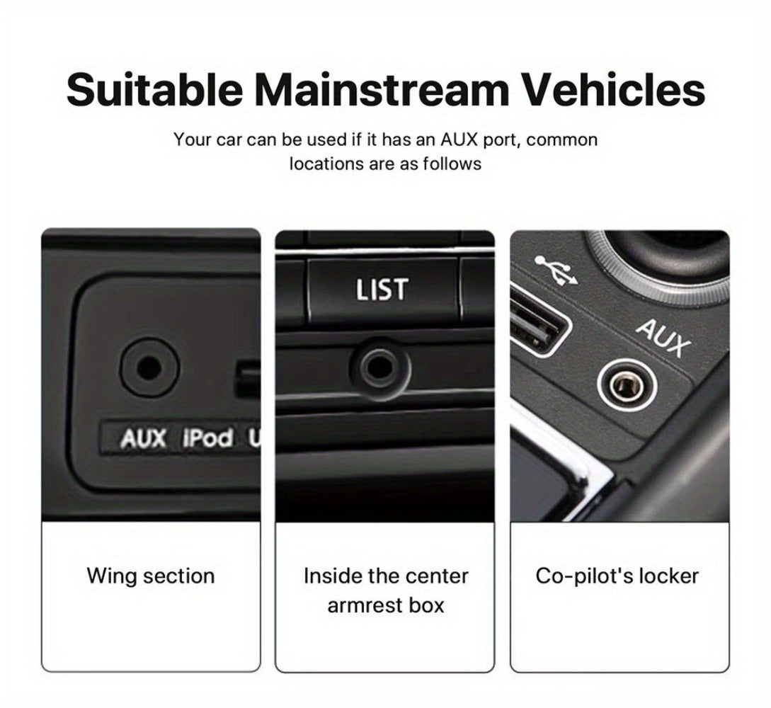 USB-C to 3.5 mm Audio Adapter with DAC and TRRS Jack for Phone, Tablet, Laptop and Car Audio Connections