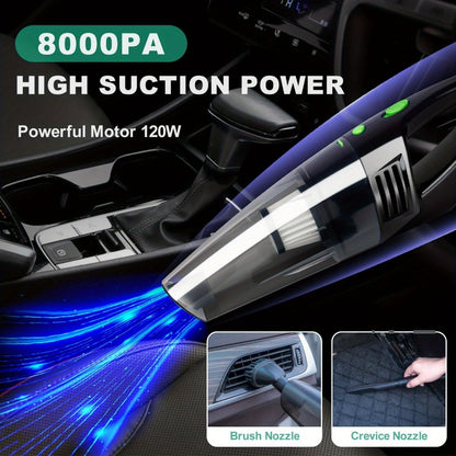 Car Cleaning Kit with Portable Vacuum Cleaner – 17/24/29/32/35pcs Interior Detailing Set with Windshield Cleaner, Drill Brush Set & Interior Brush Set – Complete Auto Care Kit