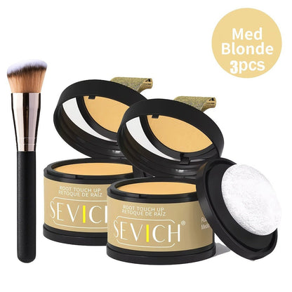 Root Touch-Up Hairline Powder Compact in Thirteen Shades with Exact Two- or Three-Piece Options