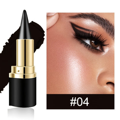 Waterproof Eyeliner Pencil 2-Pack for Women - Smudge-Proof Sweat-Resistant Black Liner, for Makeup, Travel and Everyday Vanity Use