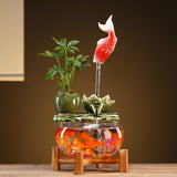 Hanging goldfish