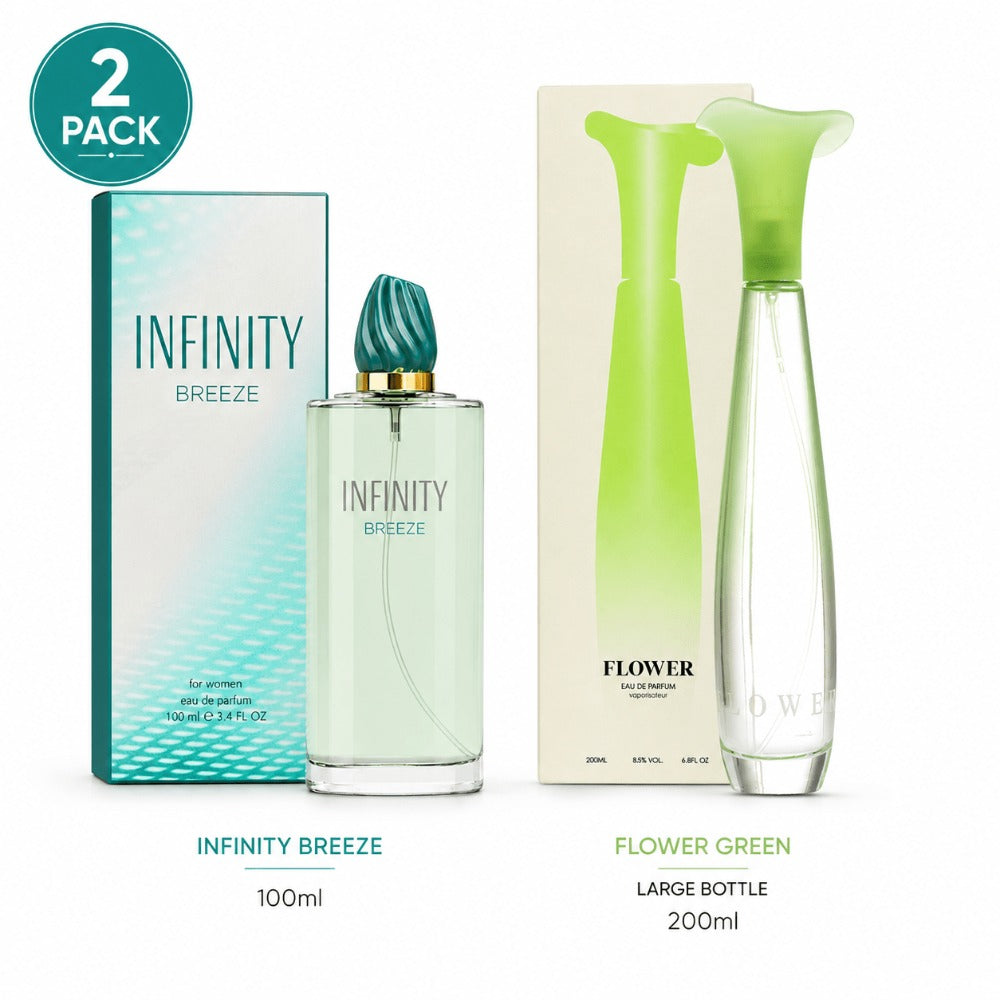Perfume for Women Sandora Infinity Breeze Eau de Parfum 100ml with Single and Two-Bottle Options