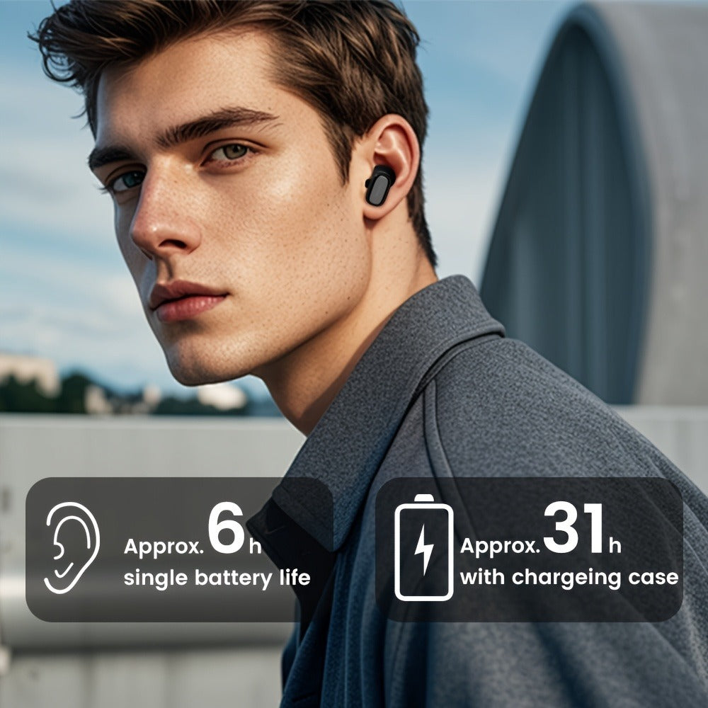 Wireless Earbuds Philips TAT2569 with Active Noise Reduction, Dual Mics and 18-Hour Playtime