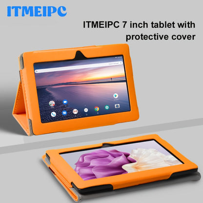 Android Tablet 7-Inch Kids Model with Android 14, Quad-Core CPU, 32GB Internal Storage and Built-In Case