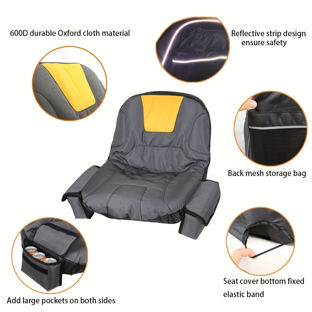 Lawn Mower Seat Cover Waterproof | Riding Mower Tractor Garden Outdoor