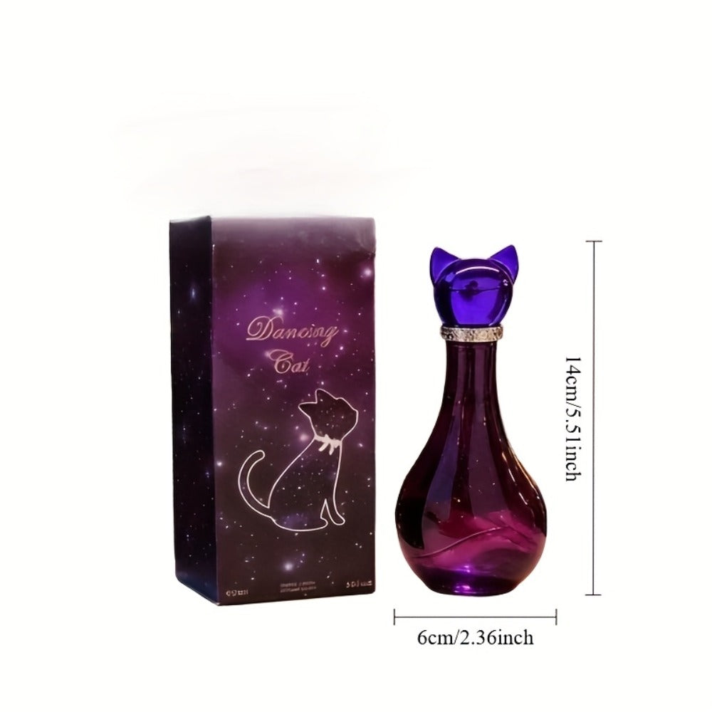Women's Luxury Perfume Spray — Long-Lasting Fresh & Sweet Fragrance in Elegant Black & Gold Bottle | All-Day to Evening Wear for Dates & Daily Confidence