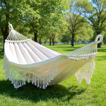 Fabric Hammock with Carry Bag for Comfortable Outdoor Seating detail image - detail view 10