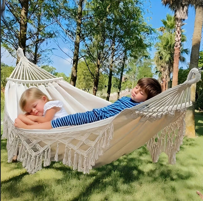 Fabric Hammock with Carry Bag for Comfortable Outdoor Seating detail image - detail view 14