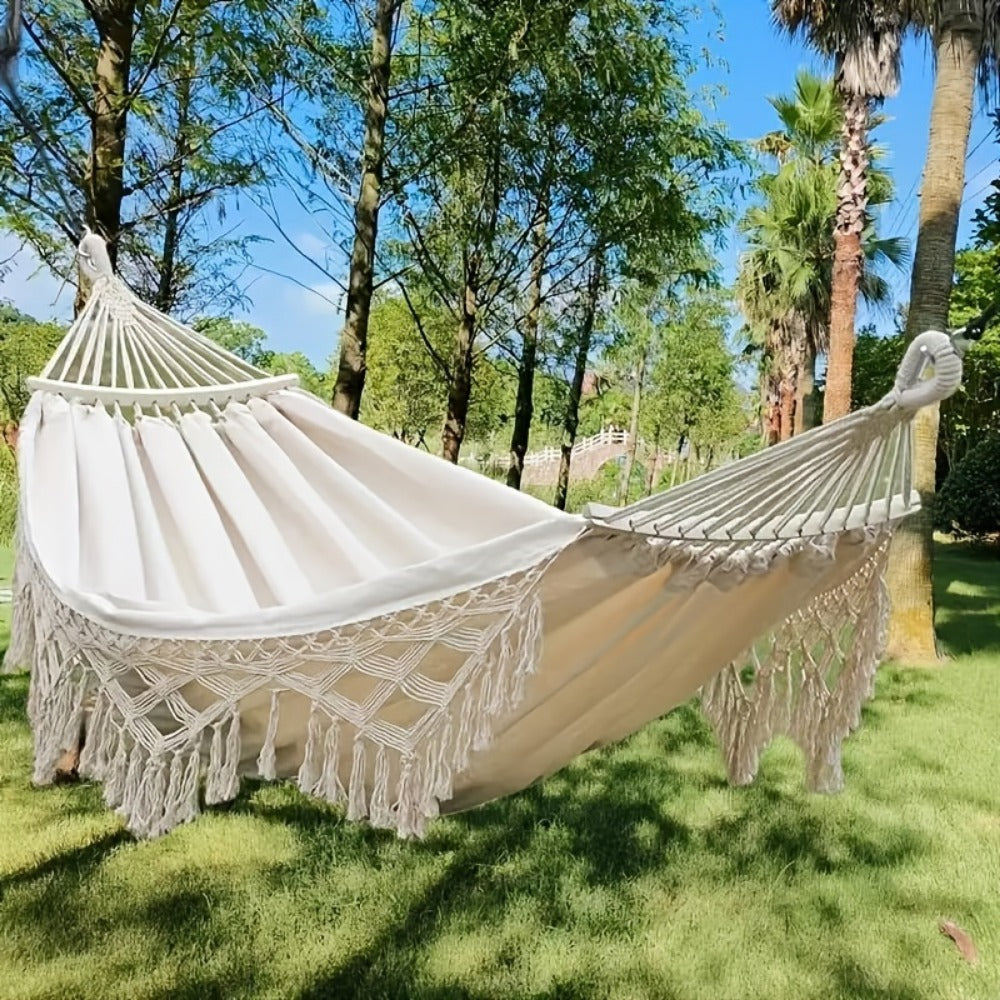Fabric Hammock with Carry Bag for Comfortable Outdoor Seating detail image - detail view 8