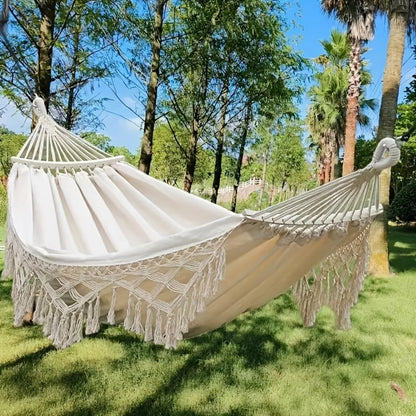 Fabric Hammock with Carry Bag for Comfortable Outdoor Seating detail image - detail view 8