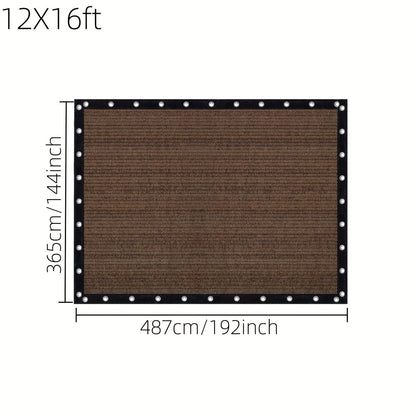 Shade Cloth shown in the 12X16ft option