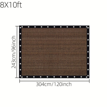 Fabric HDPE Outdoor Patio Roller Shade with UV Protection and Reinforced Corners detail image - detail view 16