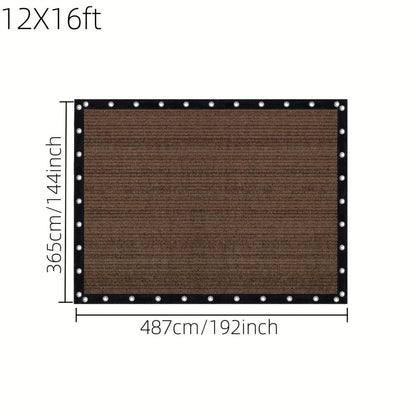 Fabric HDPE Outdoor Patio Roller Shade with UV Protection and Reinforced Corners detail image - detail view 25