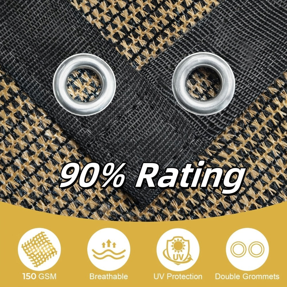 Fabric HDPE Outdoor Patio Roller Shade with UV Protection and Reinforced Corners detail image - detail view 27