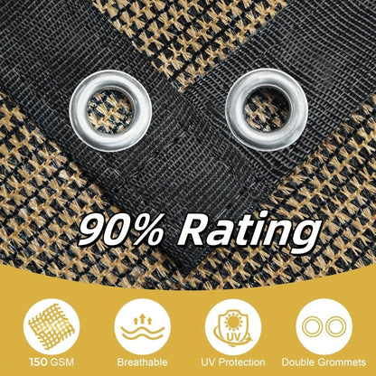 Fabric HDPE Outdoor Patio Roller Shade with UV Protection and Reinforced Corners detail image - detail view 27