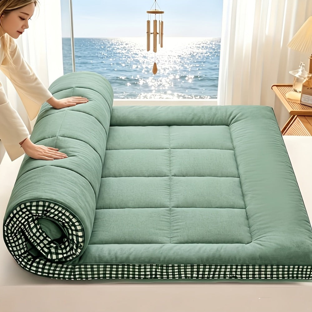 Fabric Mattress Topper with Waterproof Protection and Multiple Color Options for Bedroom detail image - detail view 5