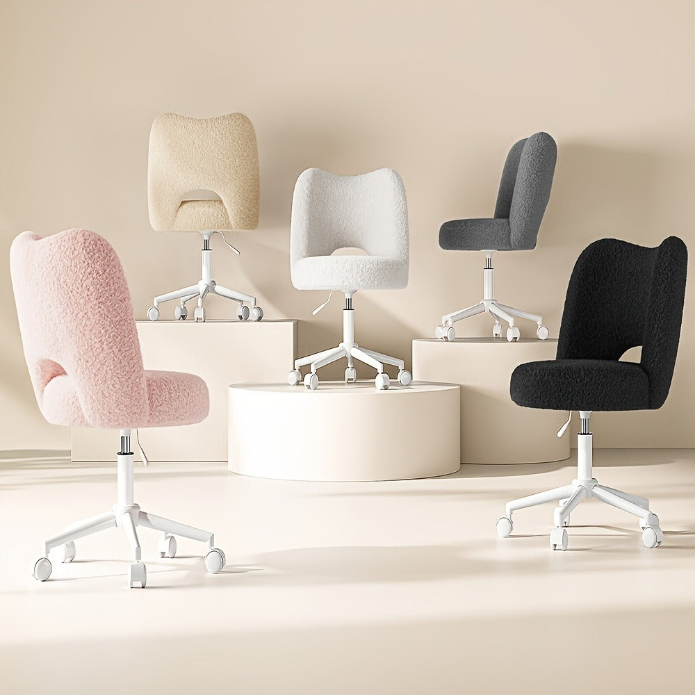 Fabric Office Chair with Adjustable Height for Comfortable Everyday Seating detail image