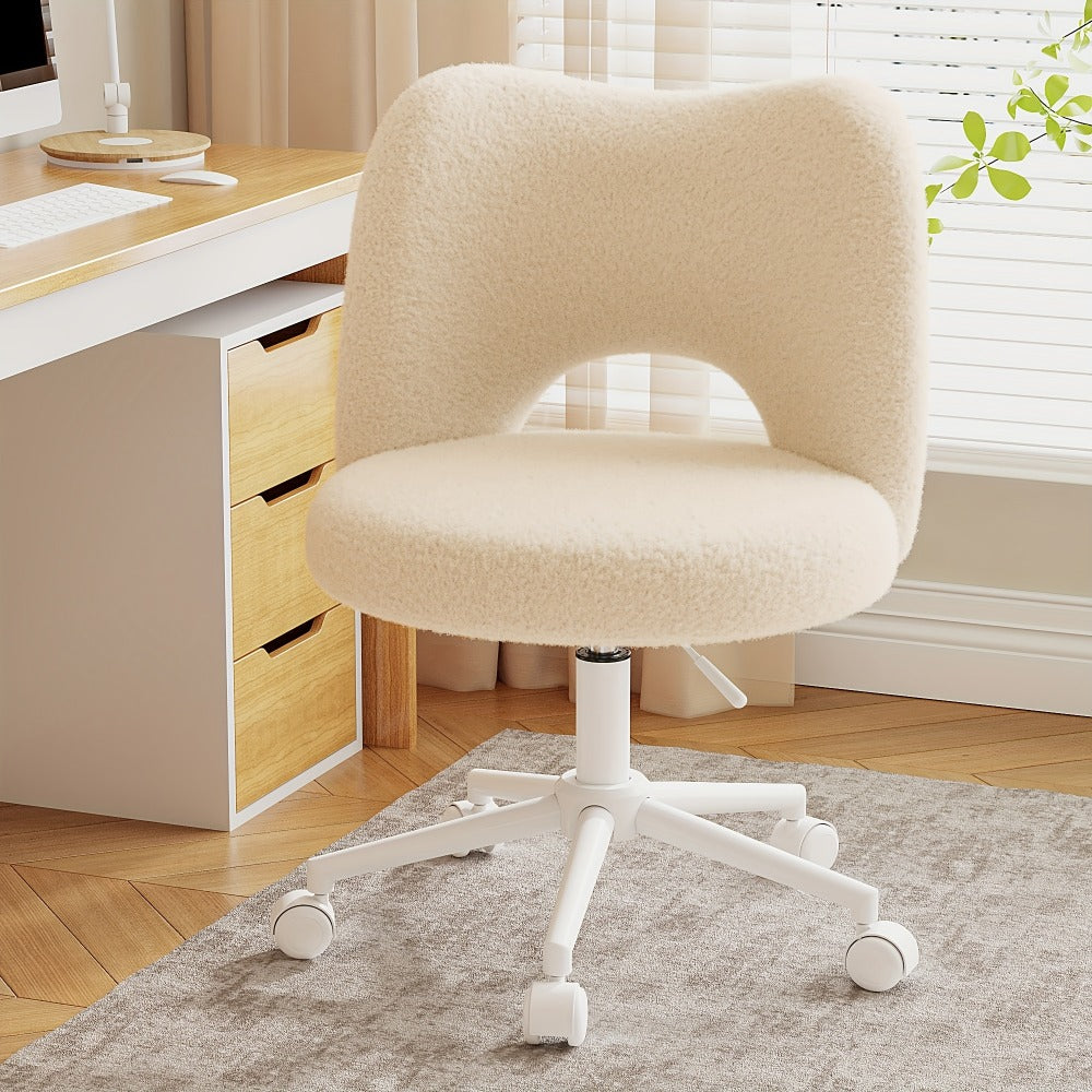 Fabric Office Chair with Adjustable Height for Comfortable Everyday Seating detail image - detail view 4